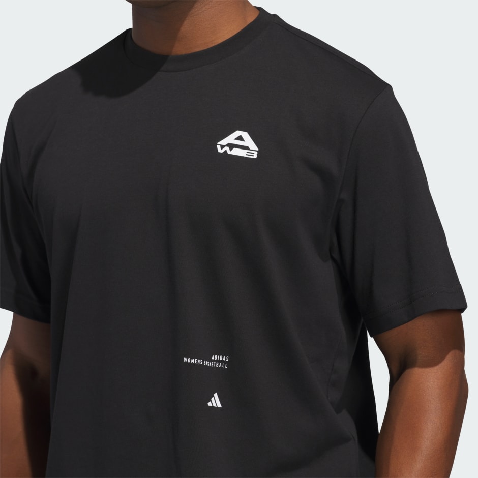 Camiseta adidas Basketball Mujer Estampada