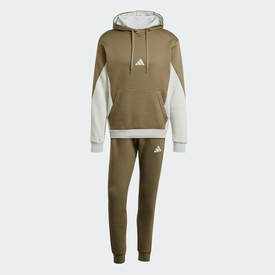 Costum de trening cu glugă Sportswear Fleece Colorblock