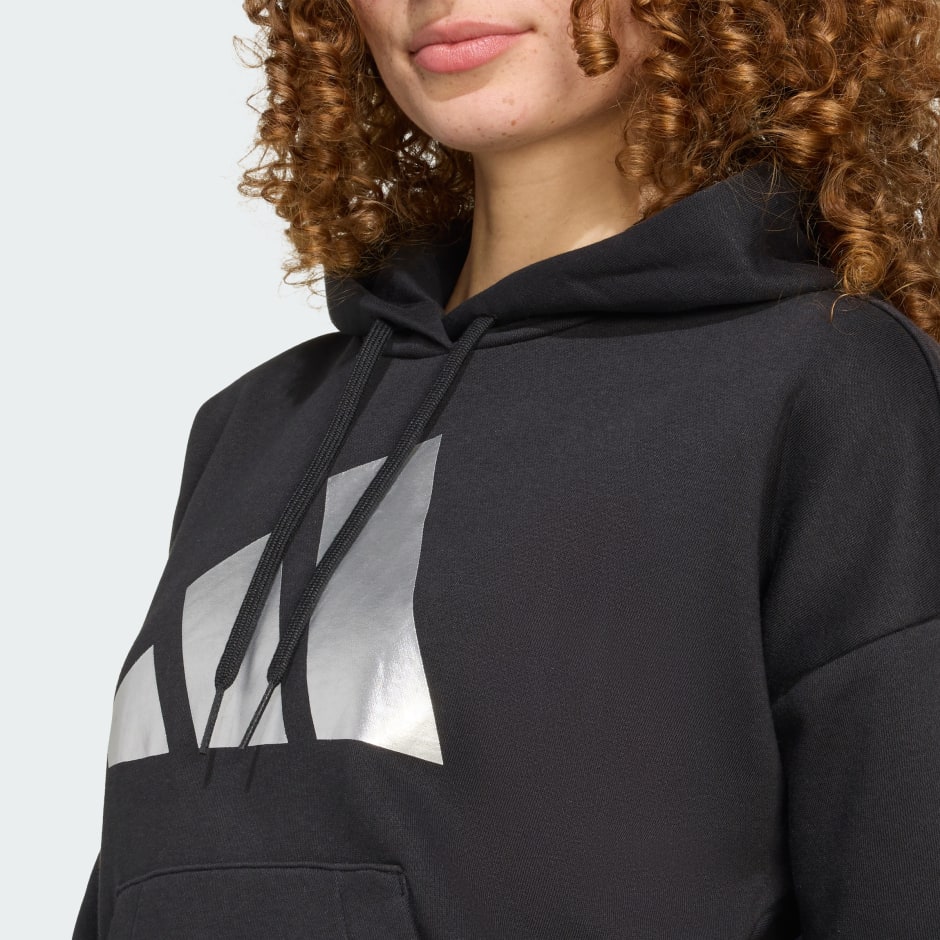 Holiday Metallic Graphic Hoodie