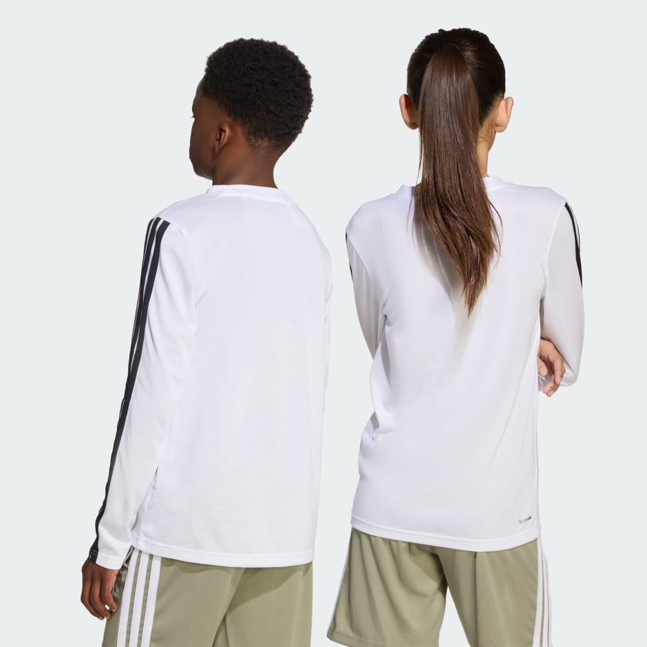 Tricou de antrenament Essentials cu m&acirc;necă lungă pentru copii