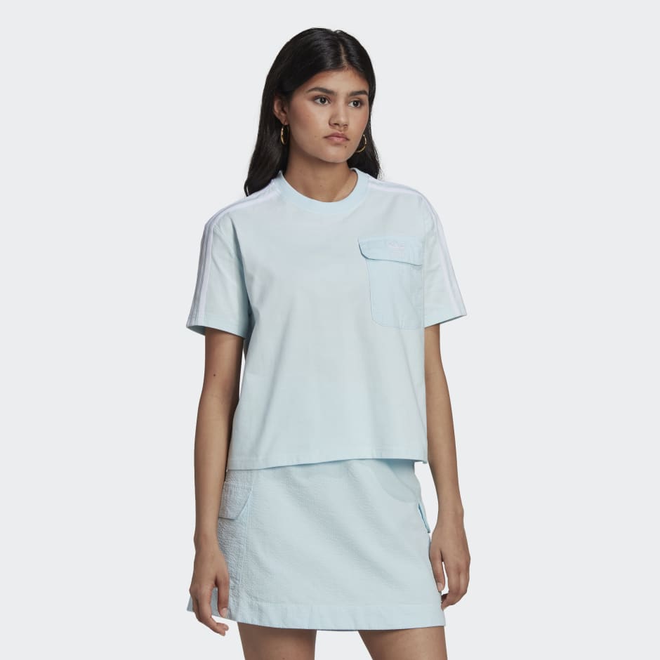 Adicolor Classics Poplin Back Loose Tee