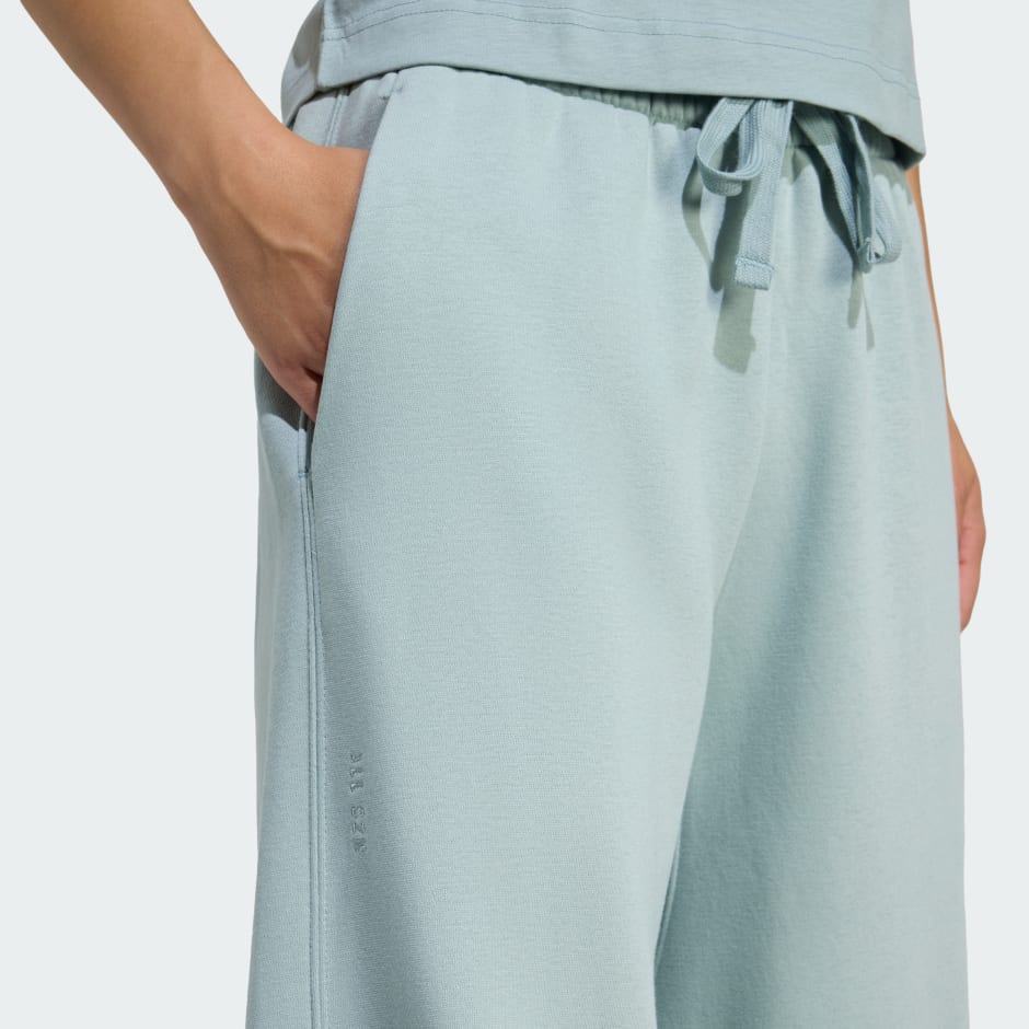 ALL SZN Fleece Loose Wide-Leg Pants