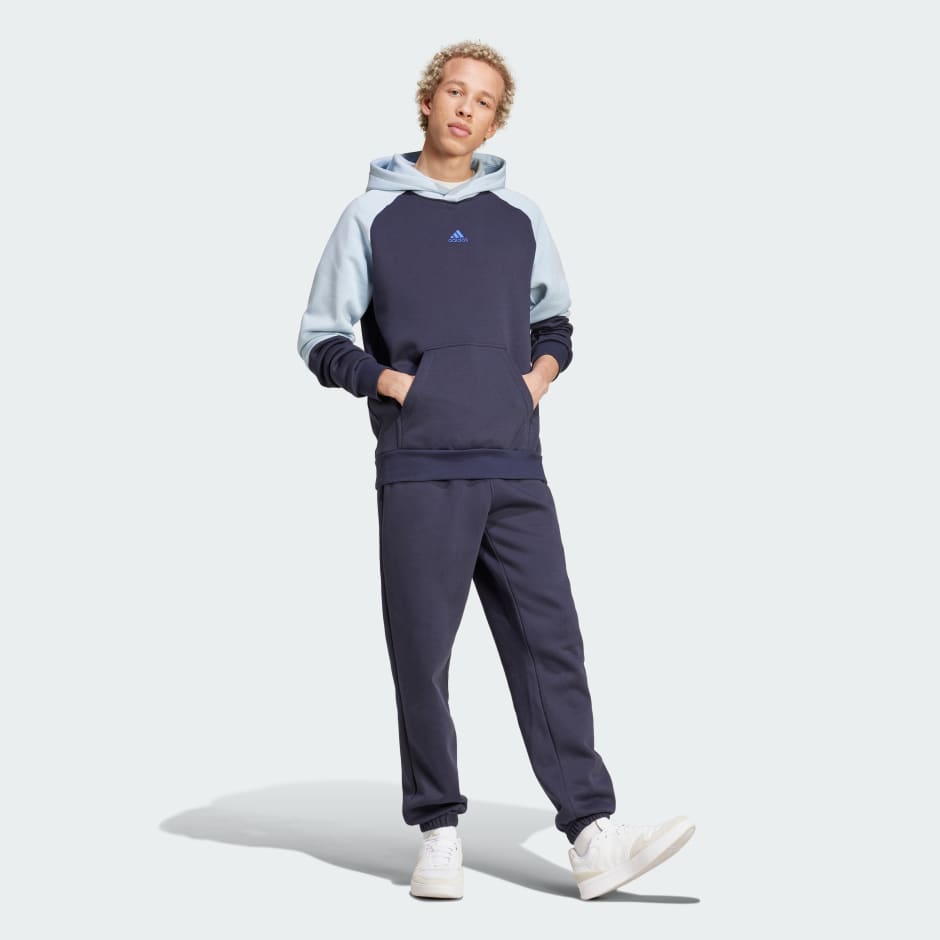 Trening Sportswear din fleece cu design colorblock