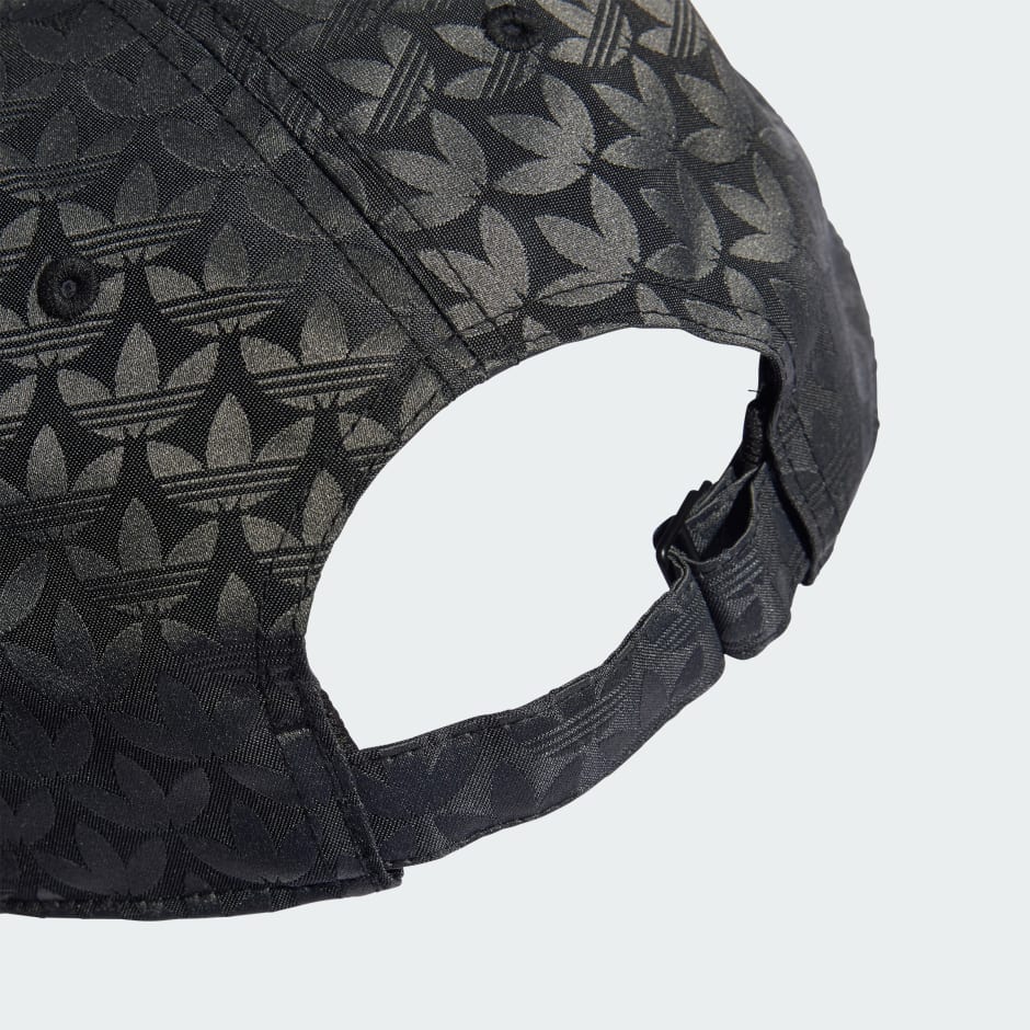 adidas Trefoil Monogram Jacquard - Black GH Cap | Baseball adidas