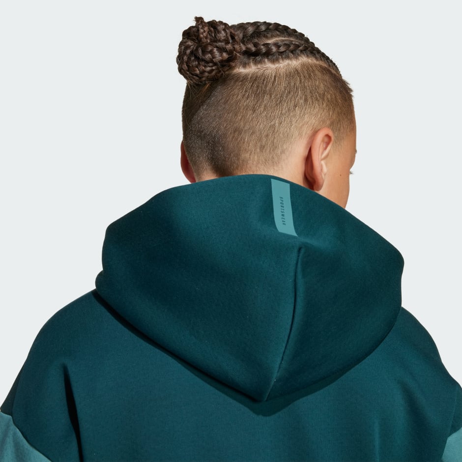adidas Z.N.E. Full-Zip Colorblocked Hoodie Kids
