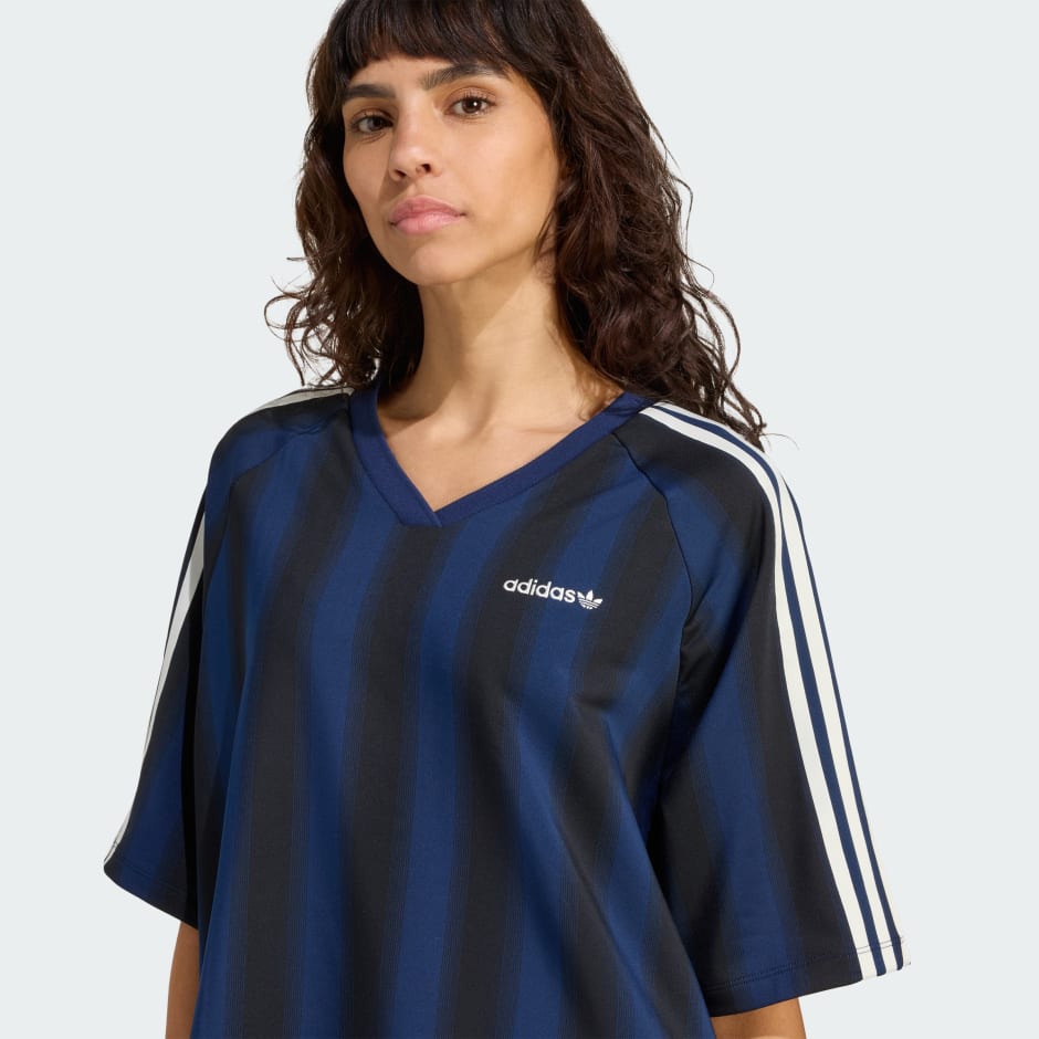 Tricou lejer cu linii