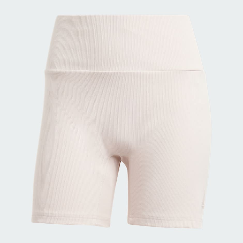 Lounge Ribbed High-Waist Bike Shorts