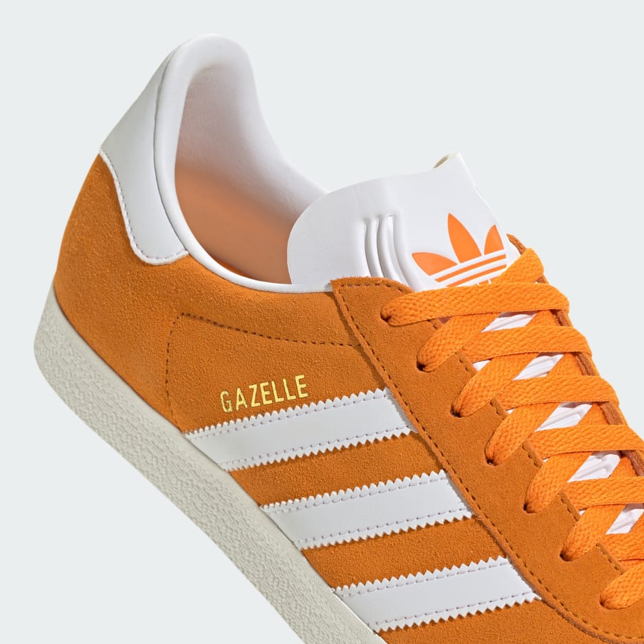 adidas Gazelle Shoes Orange adidas TZ