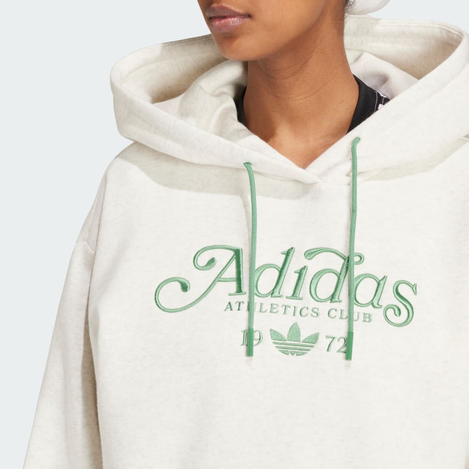 圖案寬鬆有帽衫