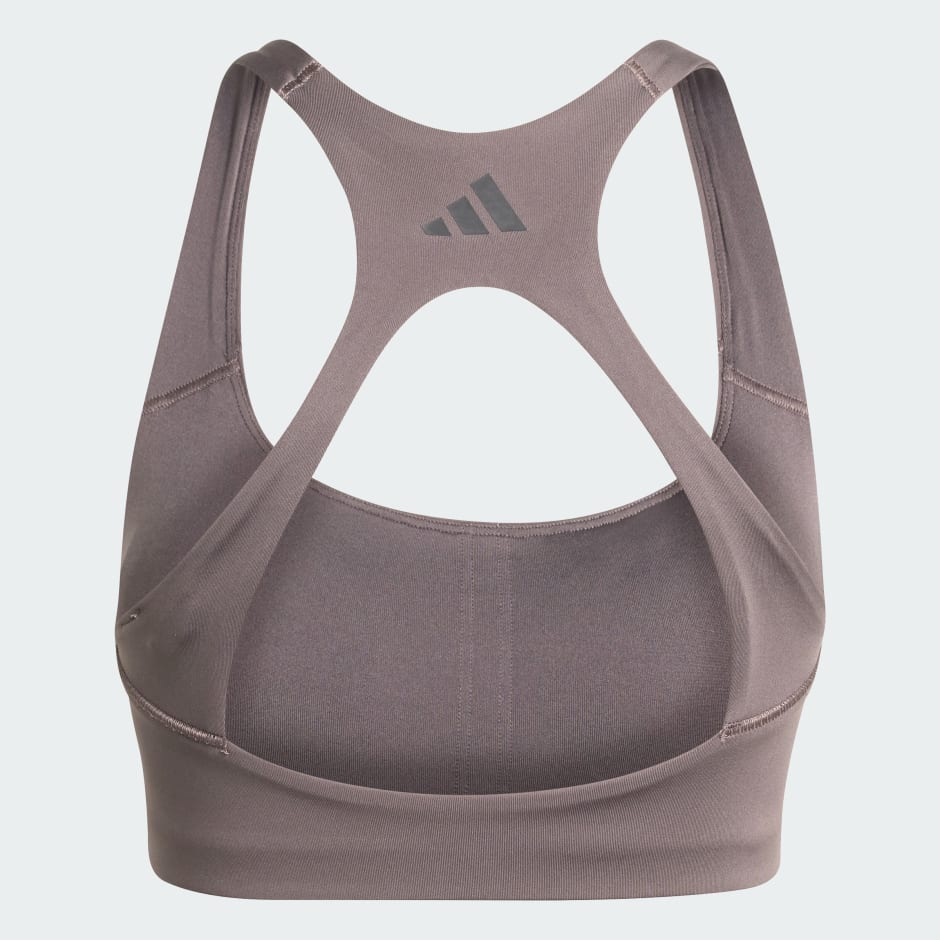 Optime Workout 3-Stripes Medium Support Bra