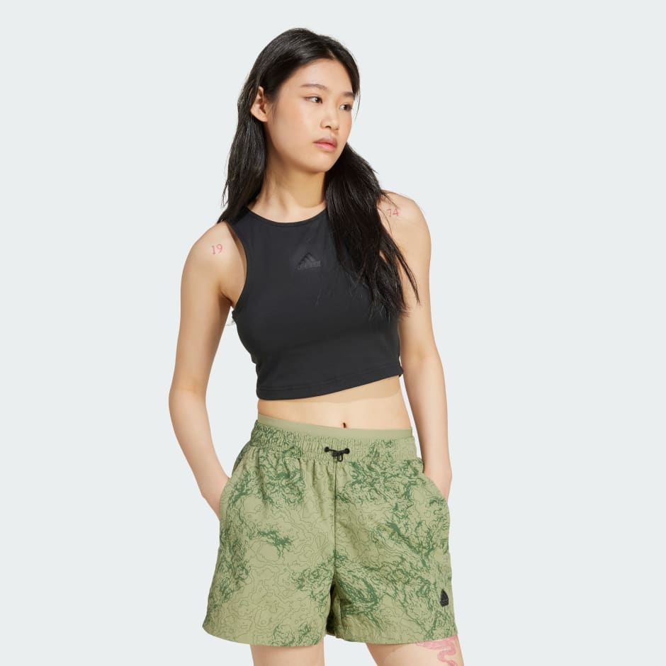 City Escape Cropped Tank Top