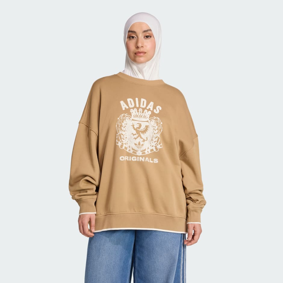 Graphic Crest Sweatshirt