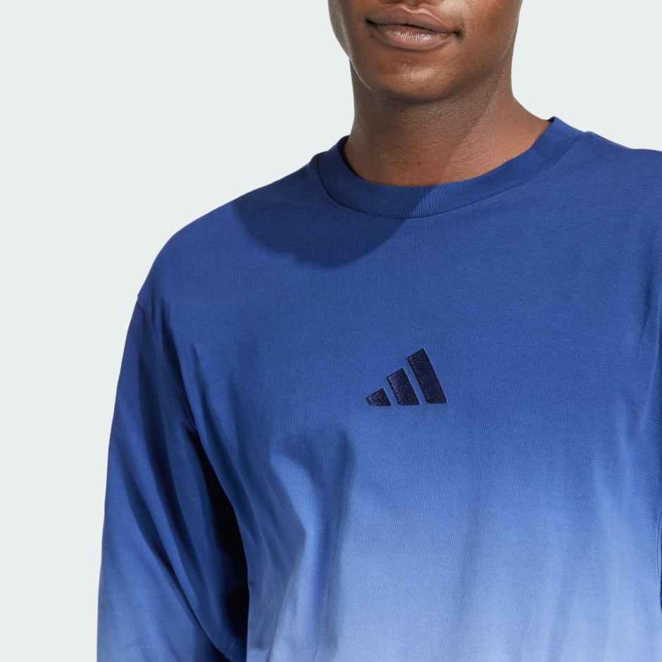 ALL SZN French Terry Dip-Dye Long Sleeve Shirt
