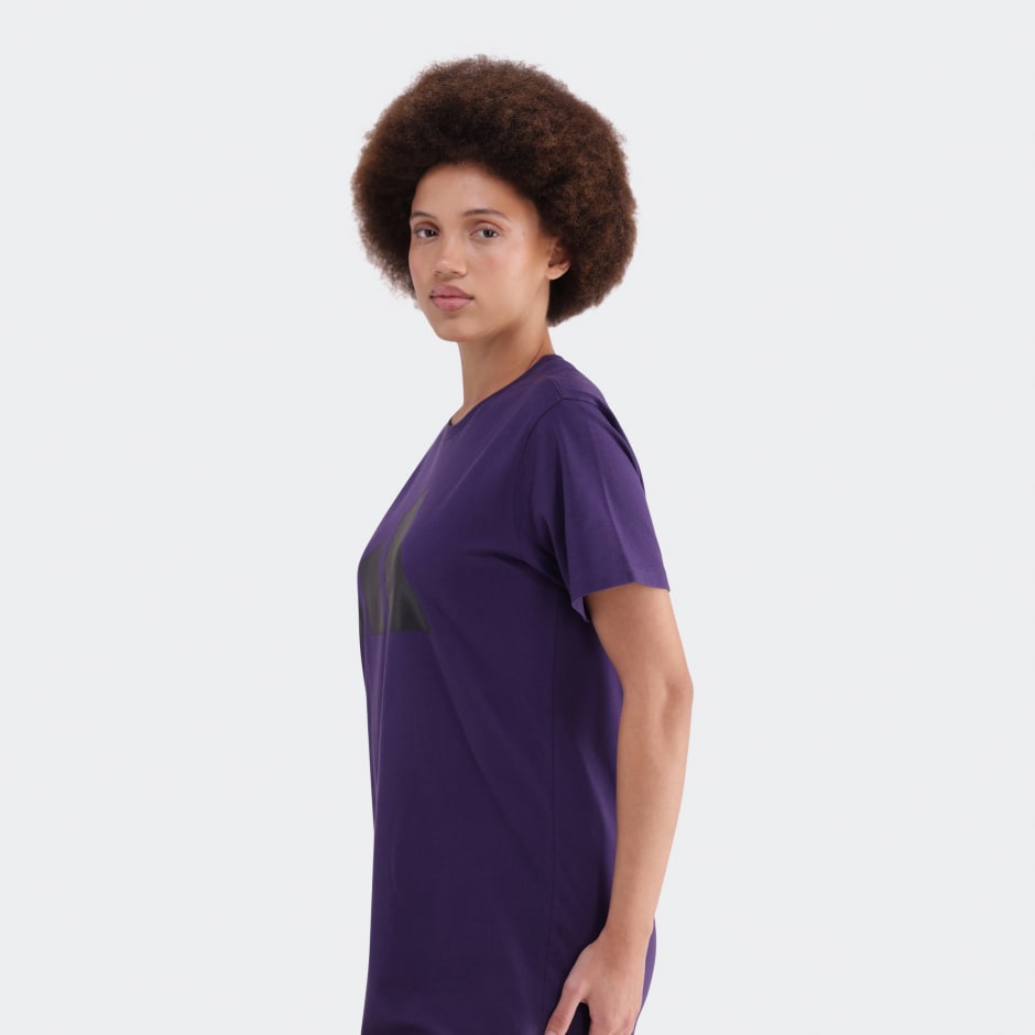 WOMENS BOS LOGO BOYFRIEND T-SHIRT DRESS