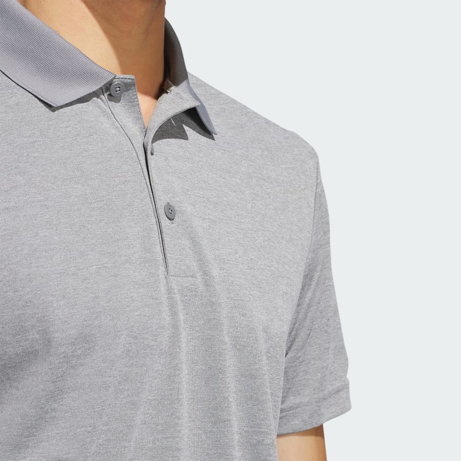 Adi Performance Heathered Polo Shirt