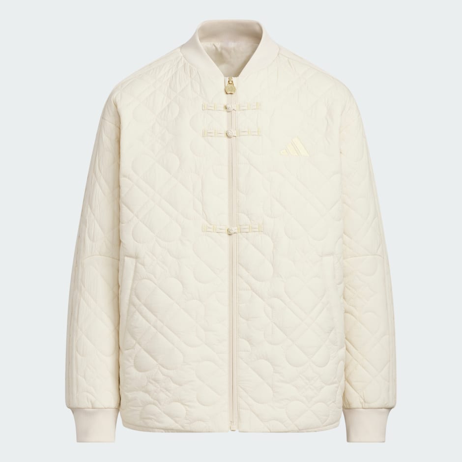 SPORTSWEAR Junior Girl 3-Stripes Quilted Padding Jacket