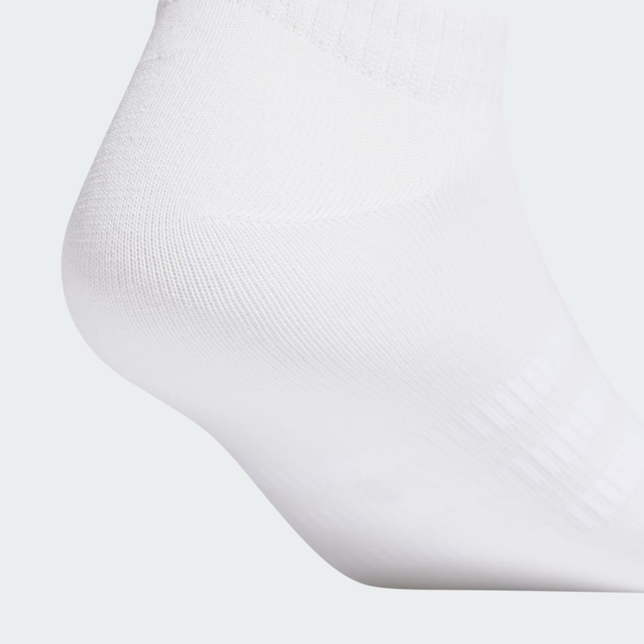 Adidas Thin And Light Sportswear Low Cut Socks Pairs White Adidas Uae