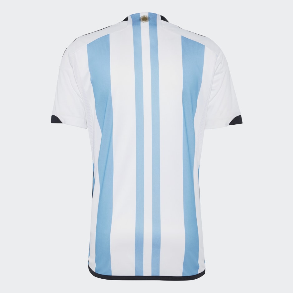 : Adidas Men's Argentina Home Jersey (Large) (White/Blue