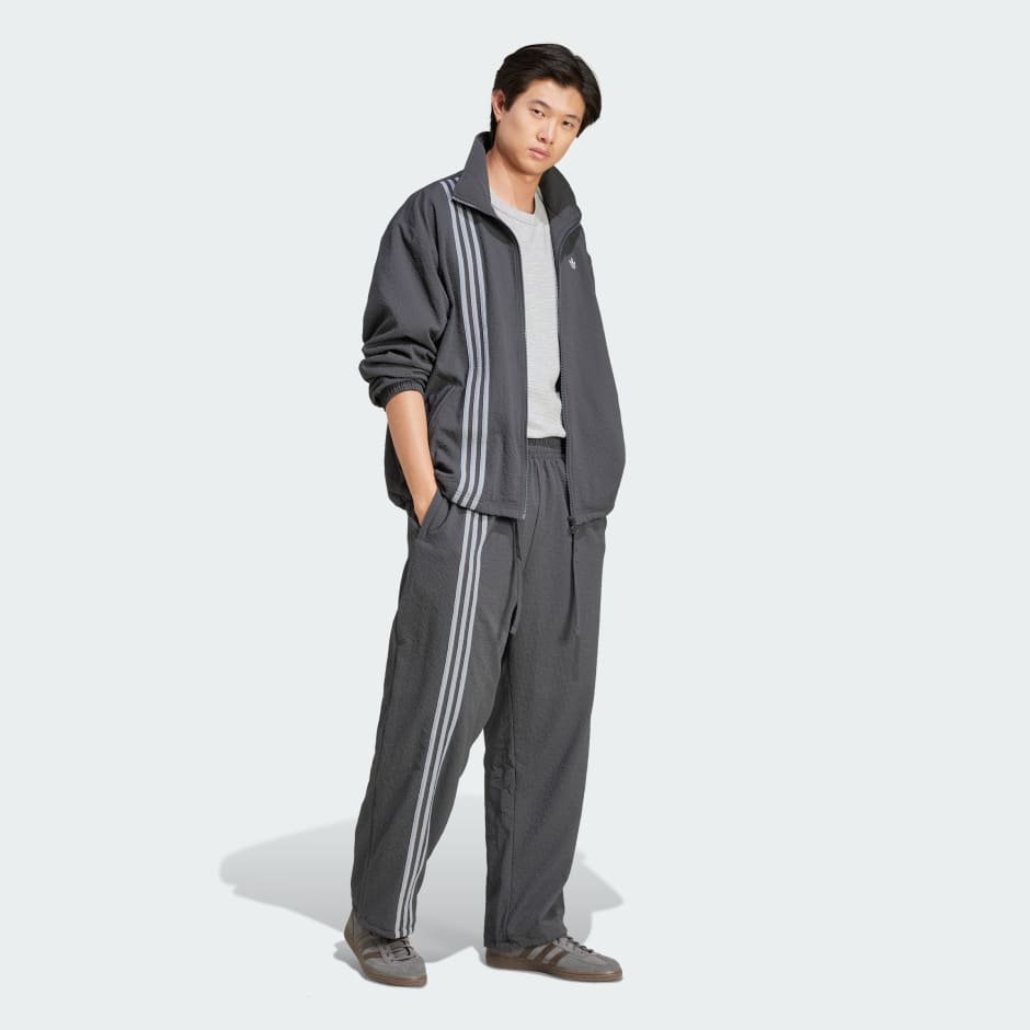 Fashion Seersucker Firebird Track Pants