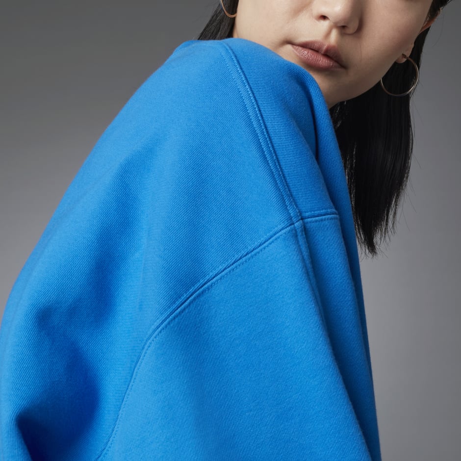Blue Version Batwing Crew Sweatshirt