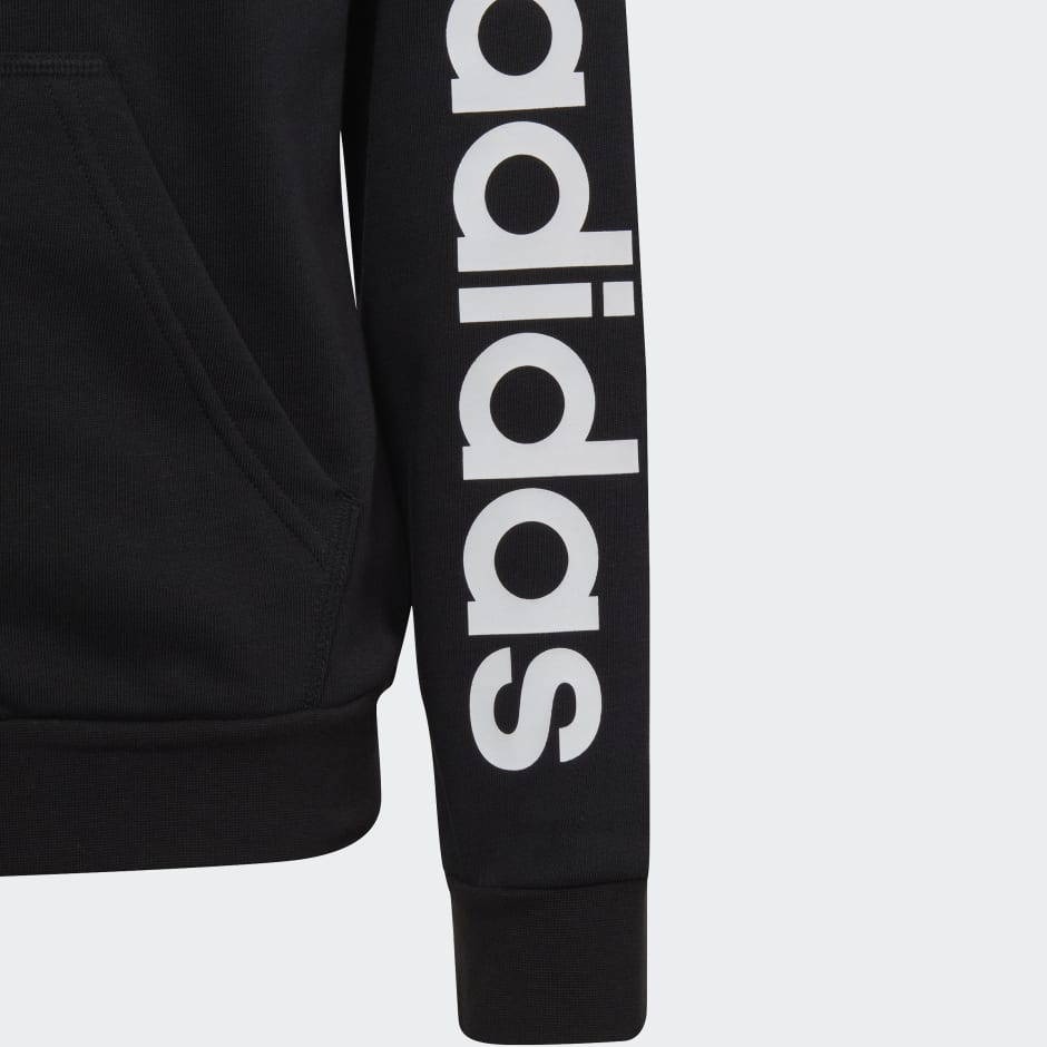 Essentials Linear Logo Full-Zip Hoodie