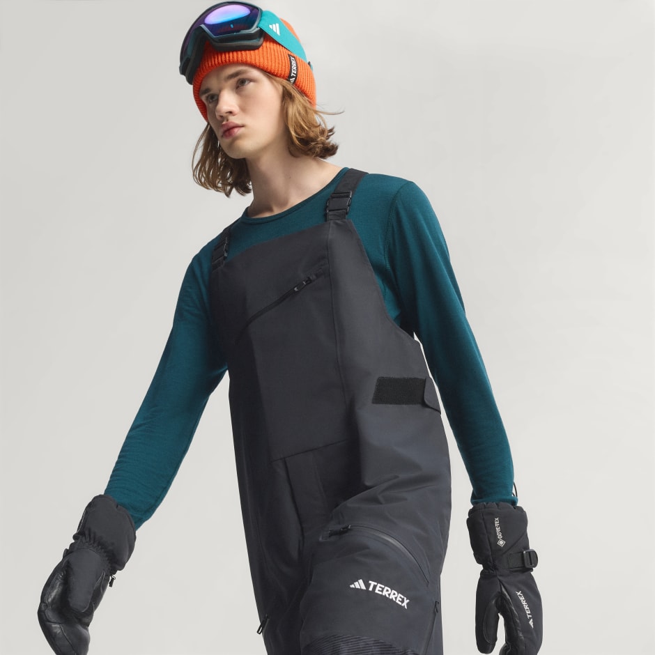 Pantaloni Cu Bretele Terrex Xperior Hybrid PRIMEKNIT CLIMAPROOF+