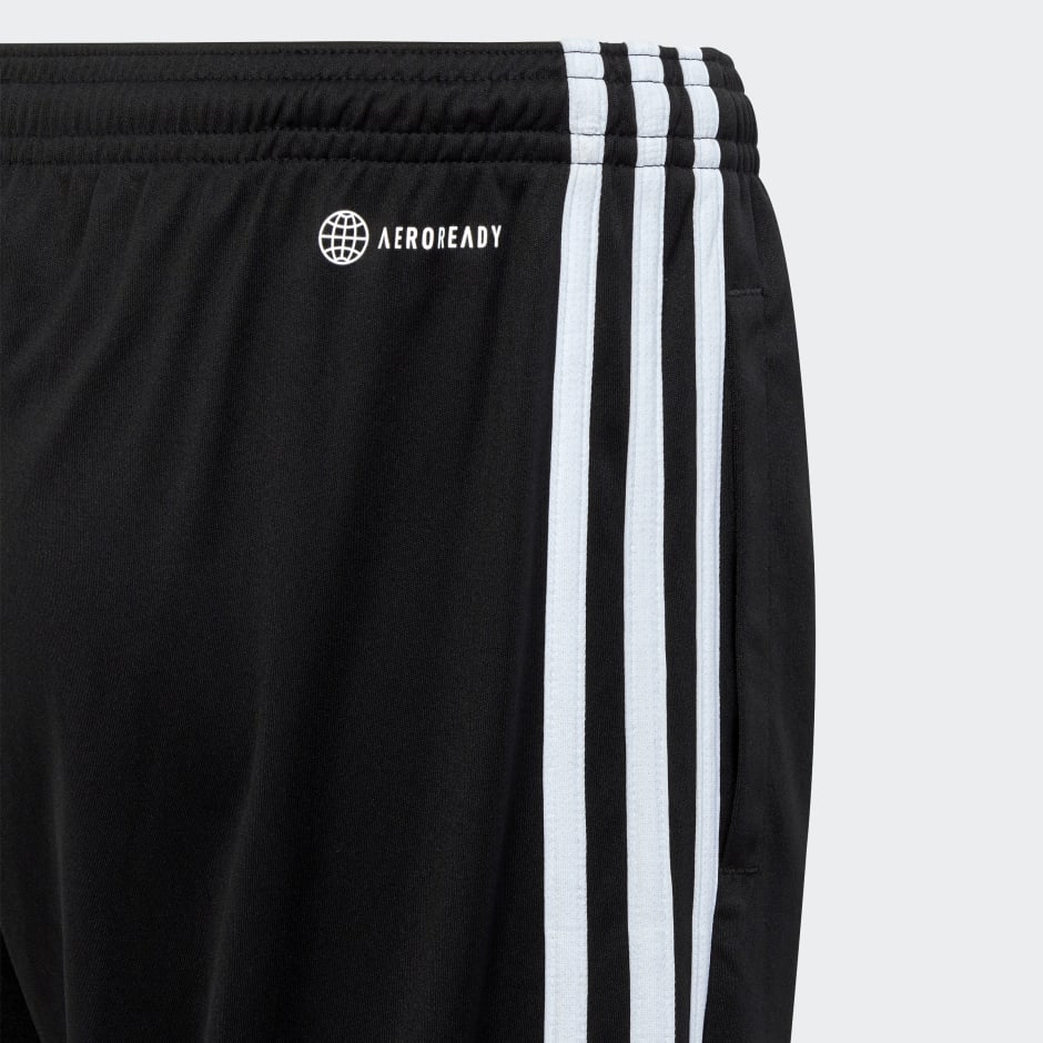 adidas Train Essentials AEROREADY 3-Stripes Regular-Fit Shorts - Black ...