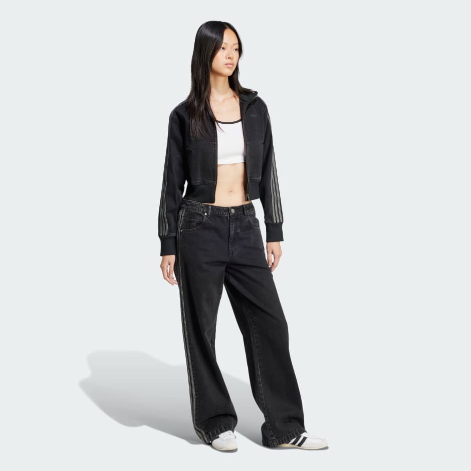 Adicolor Denim 3-Stripes Track Pants