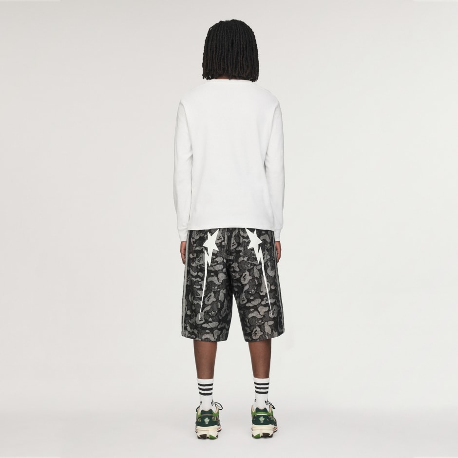 SHARK DENIM JORTS BAPE