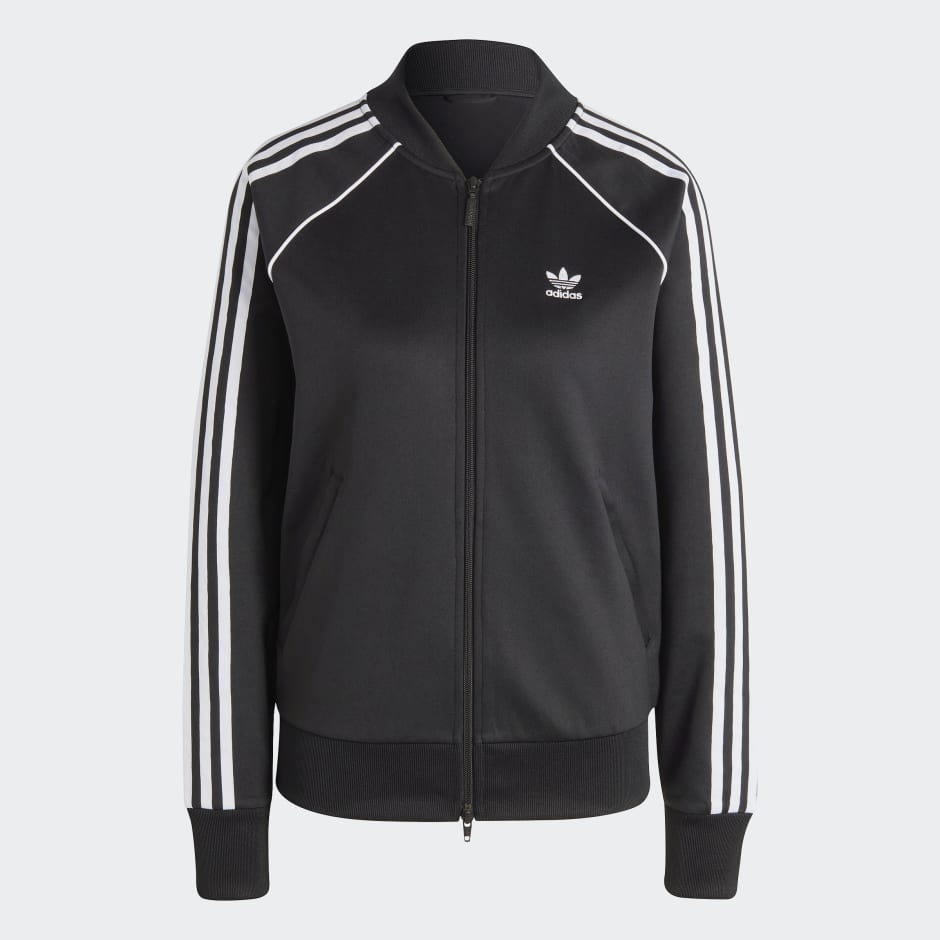 Black adidas cheap girls jacket