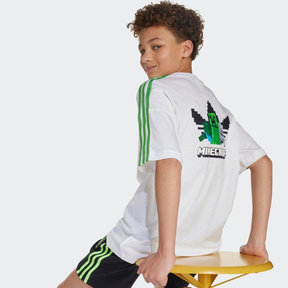 تيشيرت للأطفال أديداس Minecraft x