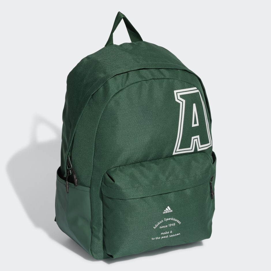 Accessories - Classic Brand Love Initial Print Backpack - Green ...