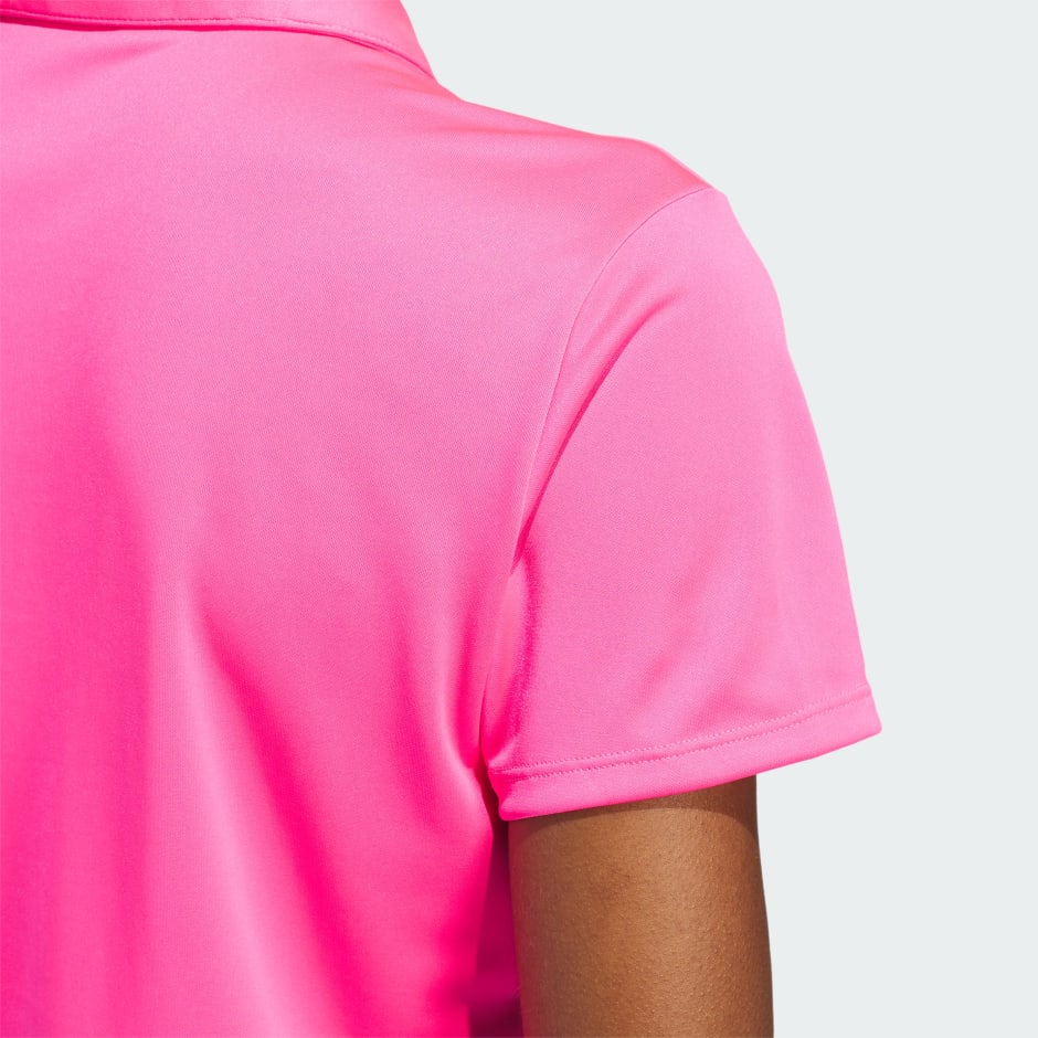 Women's Solid Performance Short Sleeve Polo Shirt
