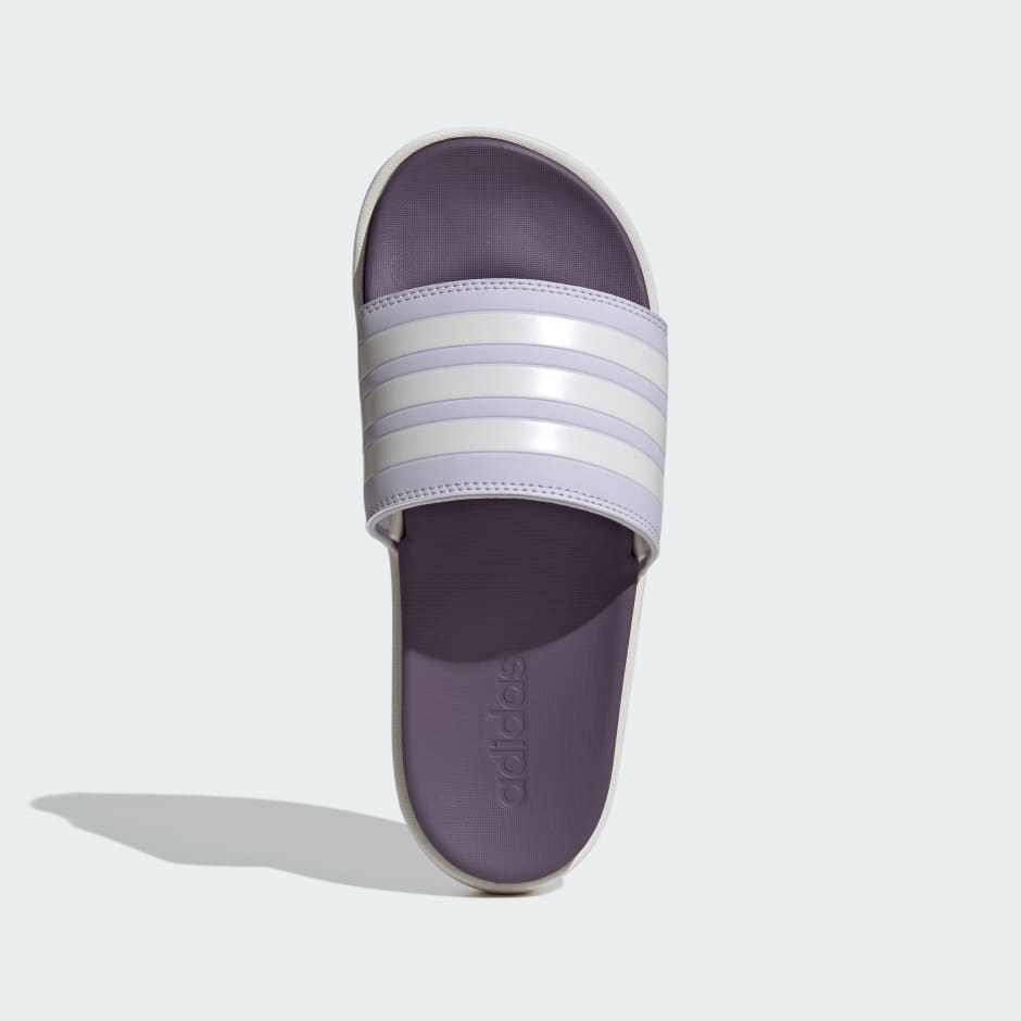 Lavender sales adidas slides