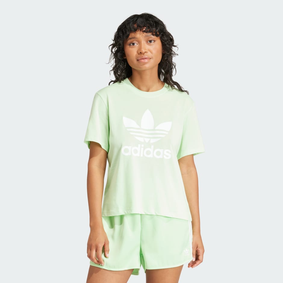 Adidas store boxy tee