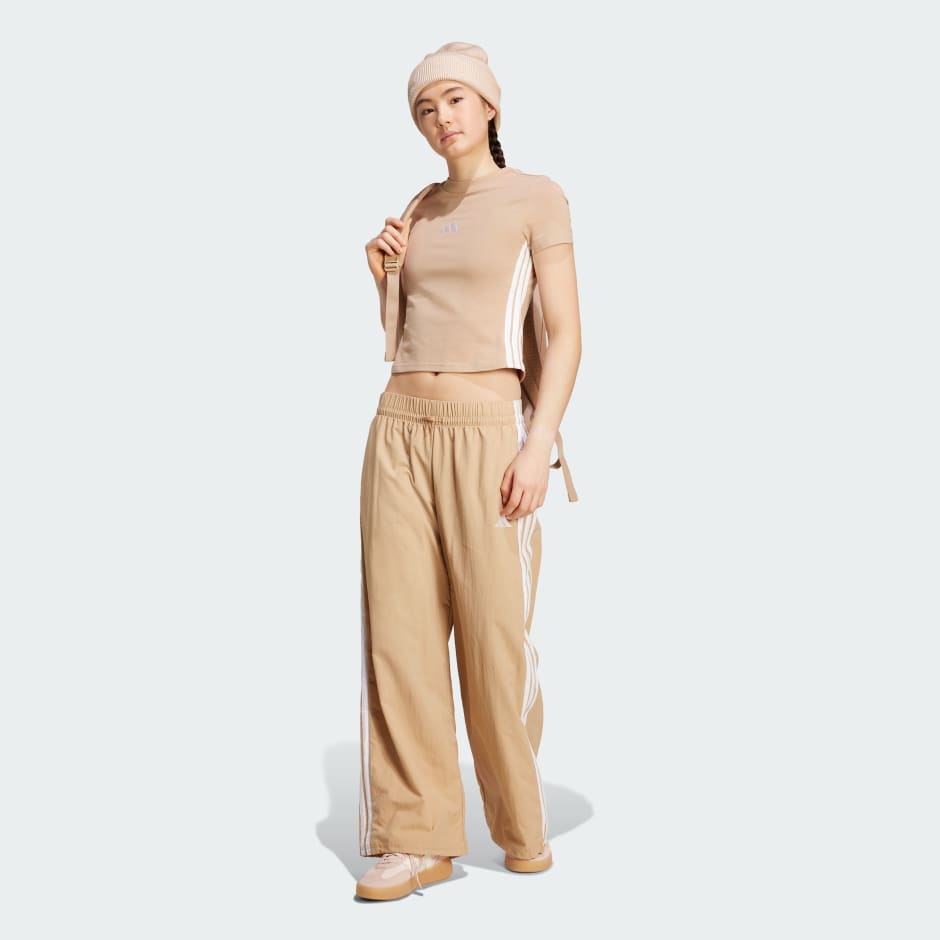 Essentials 3-Stripes Lifestyle Woven Parachute Pants