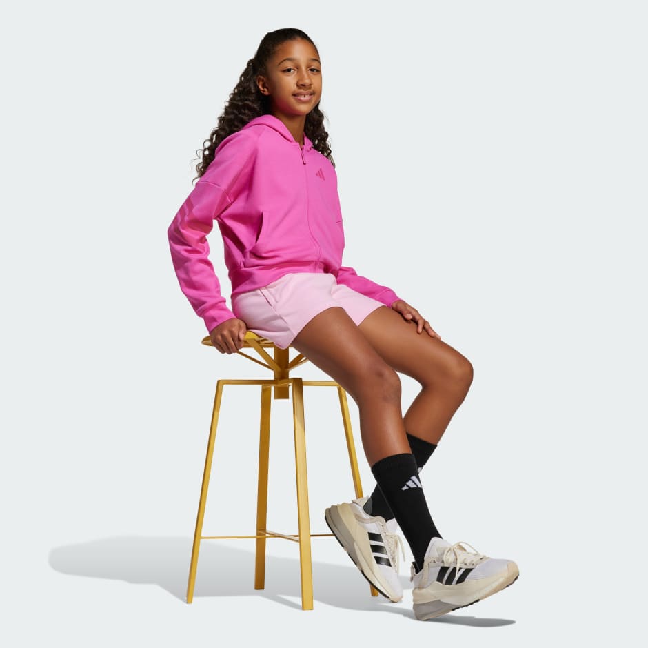 Future Icons 3-Stripes Full-Zip Hooded Track Jacket Kids