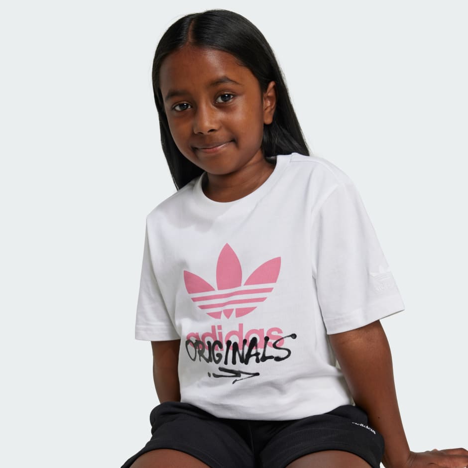 青少年圖案 T 恤