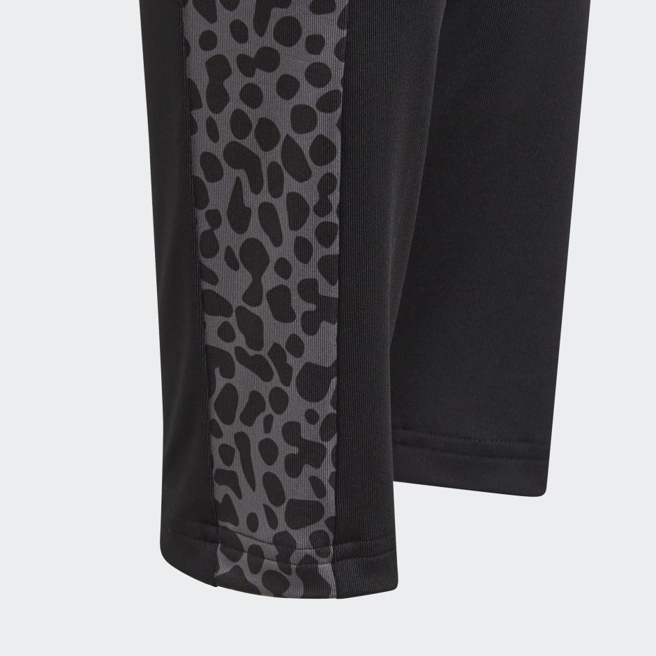 adidas Designed To Move Leopard Tights image number null