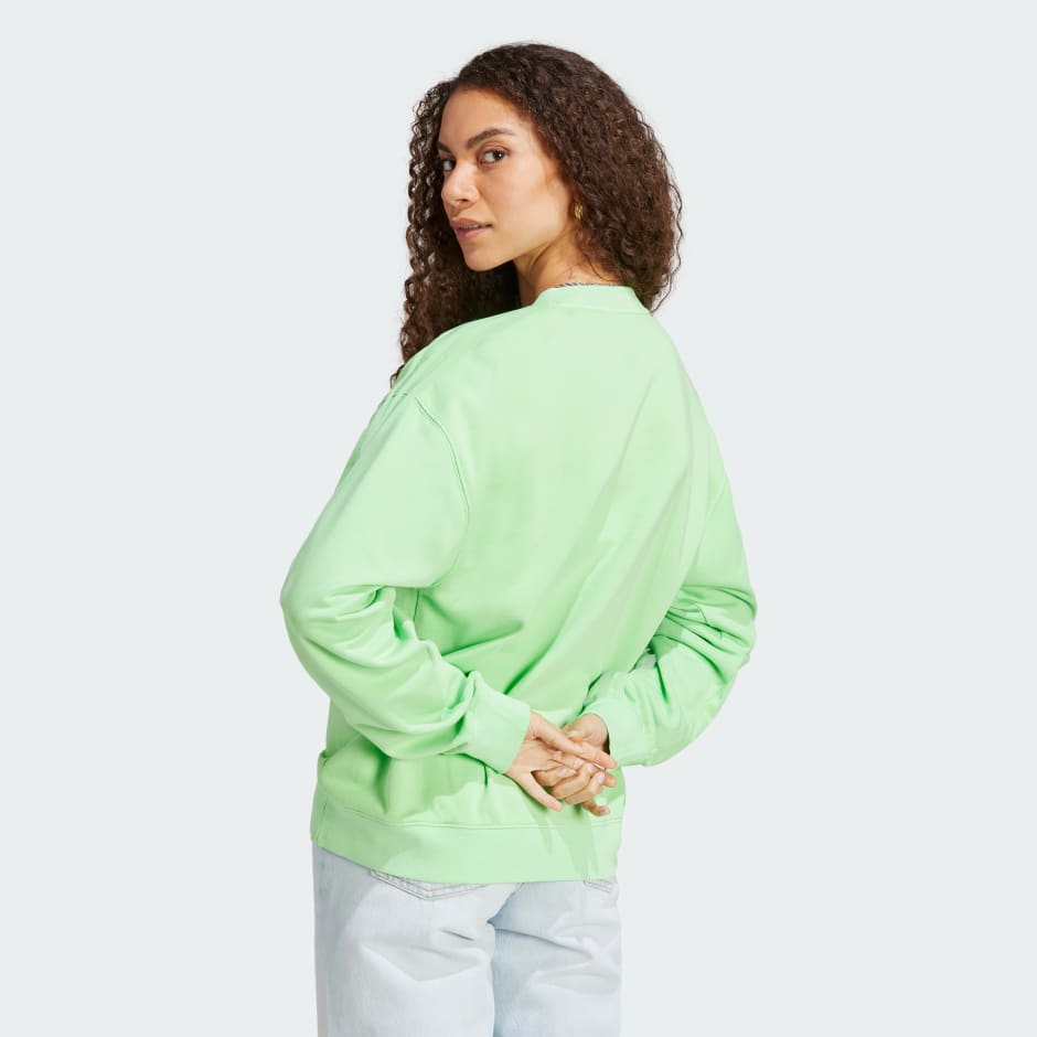 Adidas mint outlet green sweatshirt