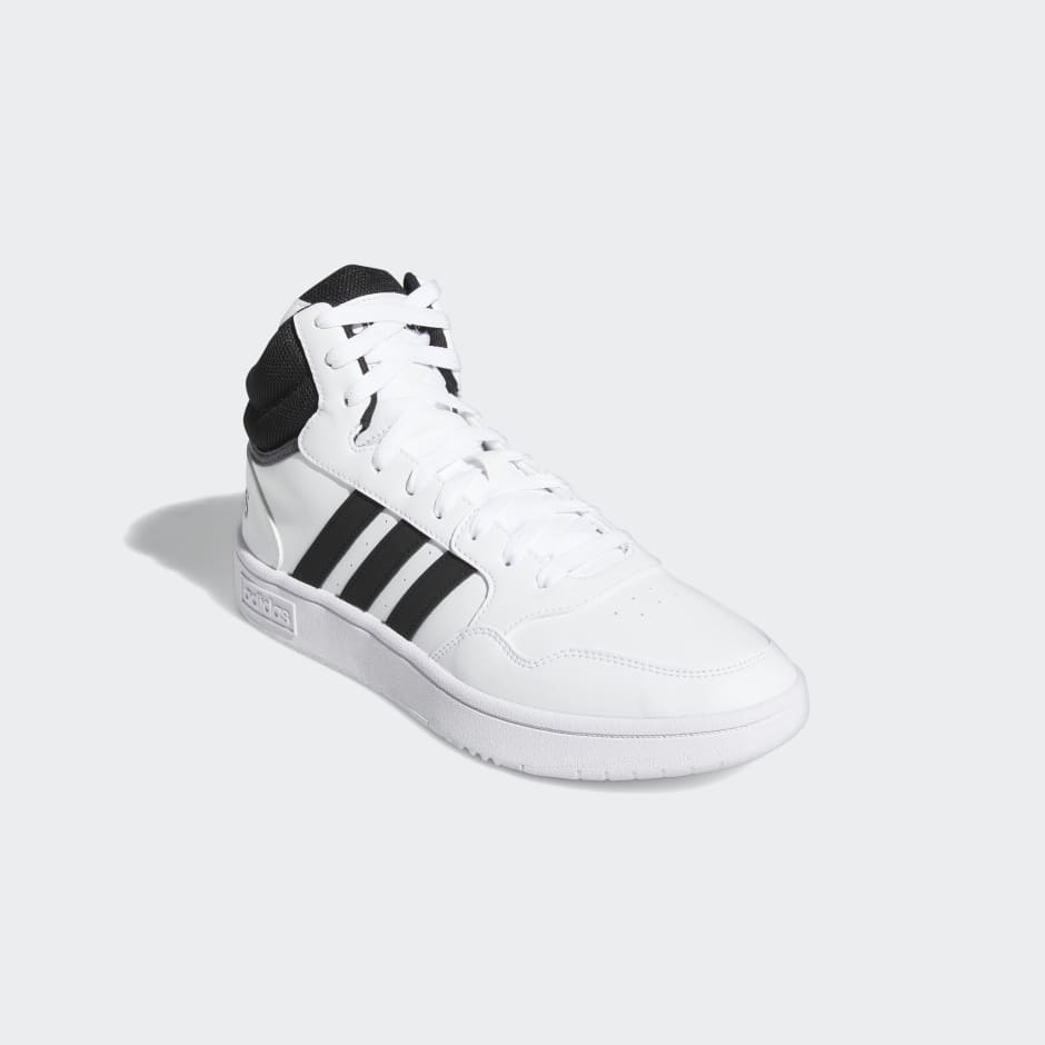 Adidas Hoops 3.0 Men's Basketball Shoes, Size: 10, Black