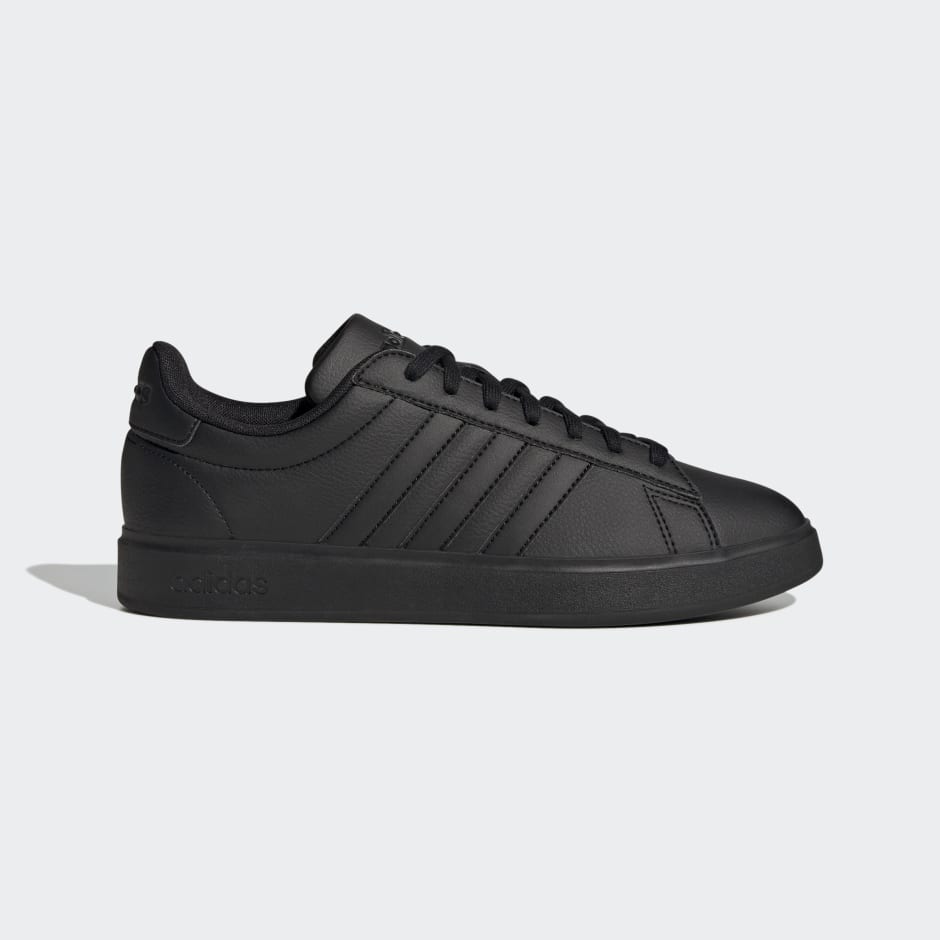 Zin lepel Havoc adidas Grand Court Cloudfoam Comfort Shoes - Black | adidas QA