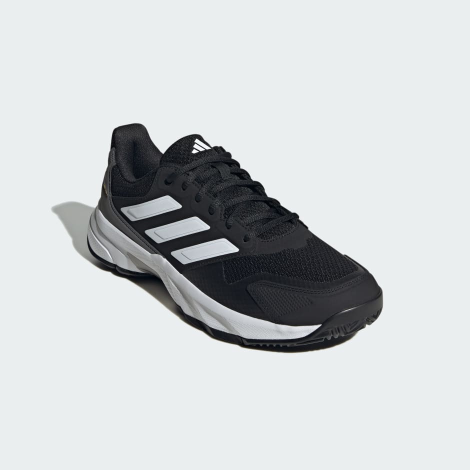 adidas CourtJam Control 3 Tennis Shoes - Black | adidas UAE