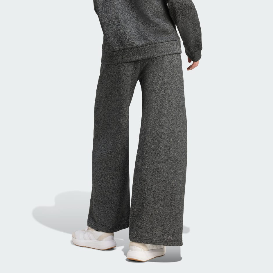 ALL SZN Holiday Glitter Fleece Loose Pants