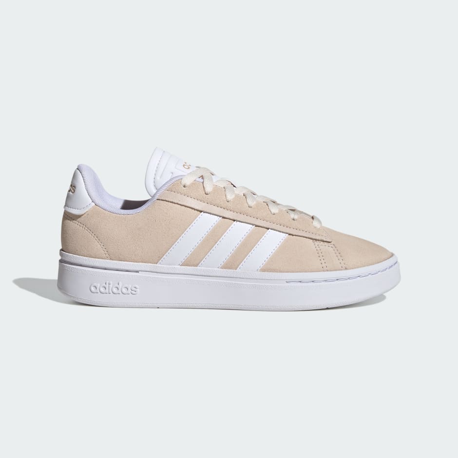 Adidas grand court dust pink best sale