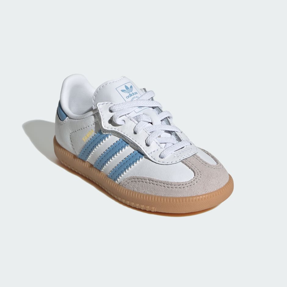 נעלי ילדים עם סגירת שרוכים אלסטיים Samba OG Comfort