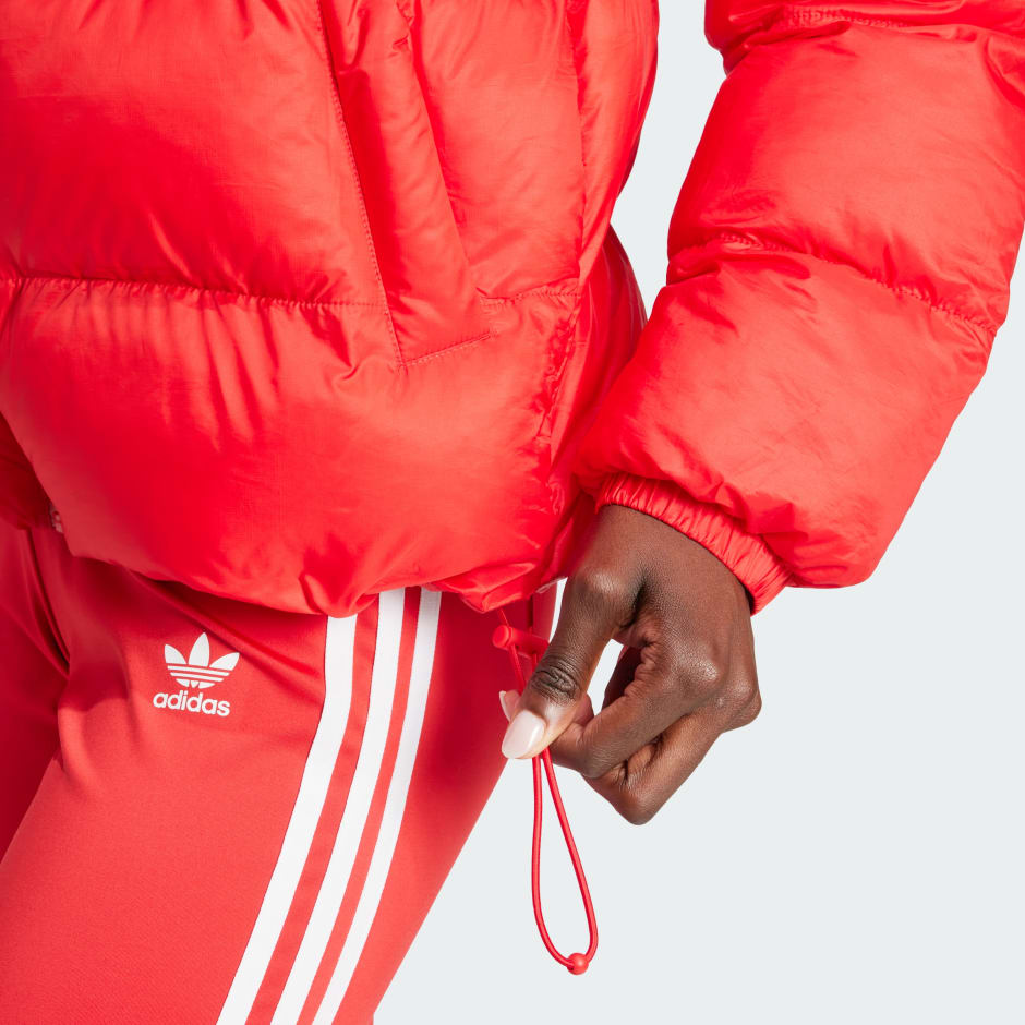 Kratka podstavljena jakna Adicolor