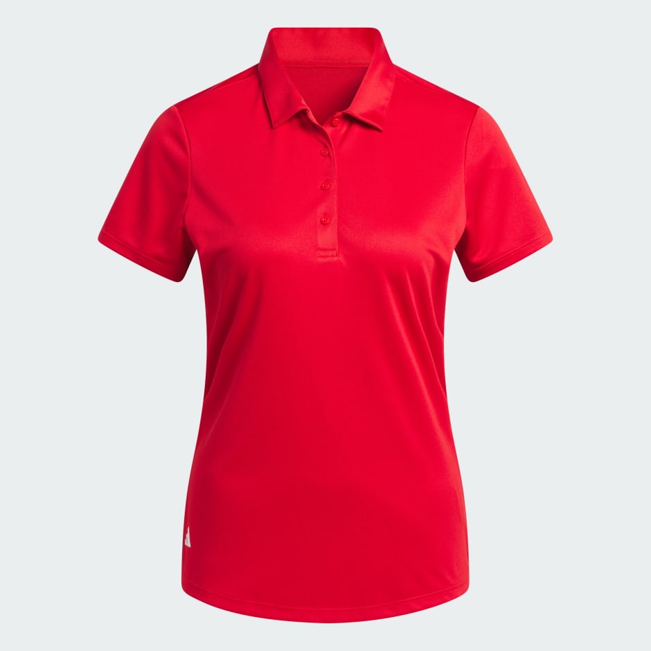 Women's Solid Performance Short Sleeve Polo Shirt
