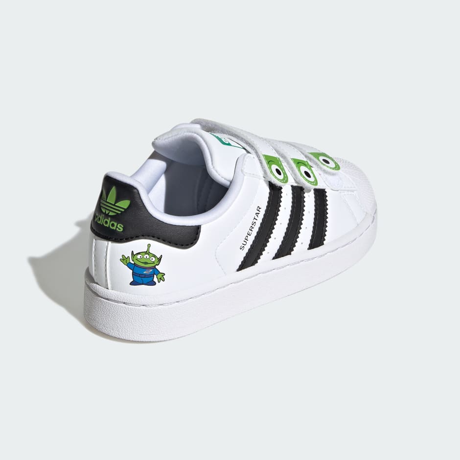 ADIDAS DISNEY PIXAR SUPERSTAR II COMFORT CLOSURE SHOES