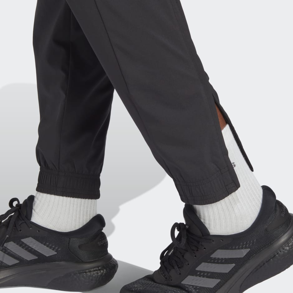 adidas Woven Tape Pants - Black/Solar Lime – Online Sneaker Store